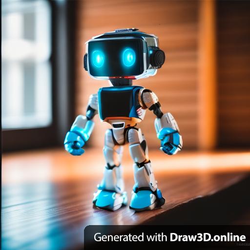 Action figure toy robot