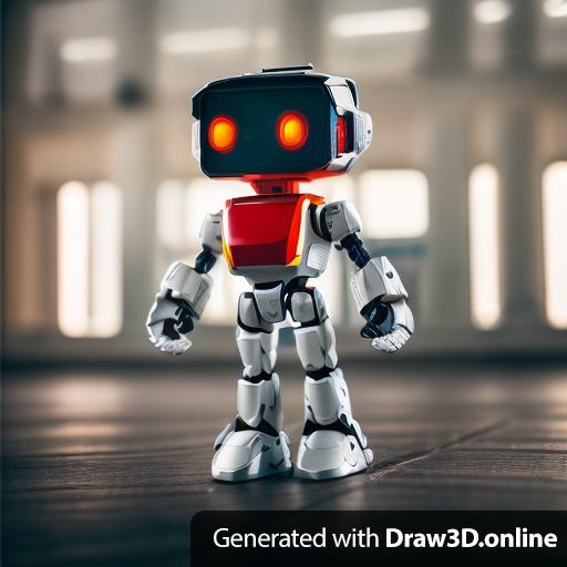 Action figure toy robot