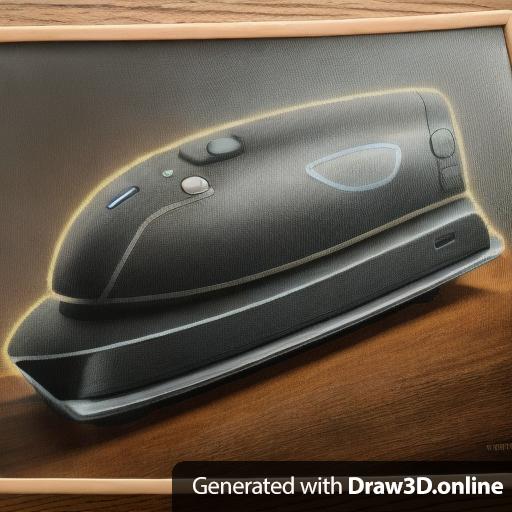 photo of a realistic  flatiron, the household item, ironing a shirt on a table