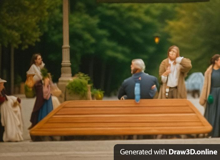 This exact scene but in impressionist stule